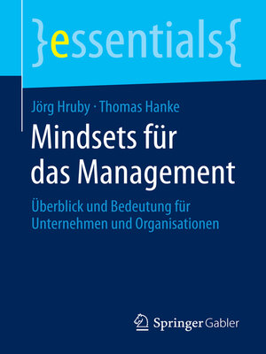 cover image of Mindsets für das Management